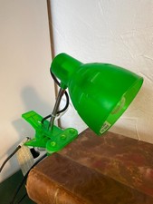 Lampe spot pince vert - a,