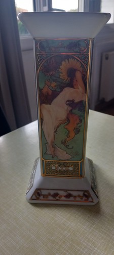 Candle holder mucha - candle, collection