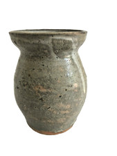 A. FOUCHER  La Borne pot vase terre vernissée art populaire poterie Berry