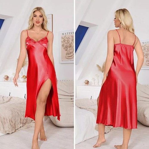 Chemise nuit nuisette rouge - nuisette,