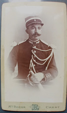 CDV Gendarme en tenue uniforme  nombreuses Fourrageres  Cliché Rozier Crest