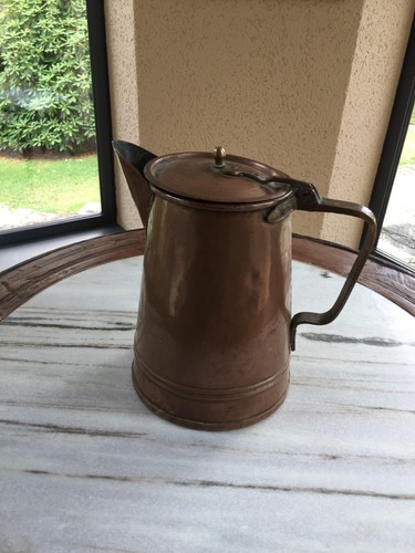 Bouilloire cuivre ancienne - cuivre,