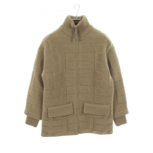 Manteau doudoune tricoté