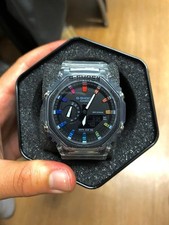 Montre G Shock Noire Transparente Multicolore