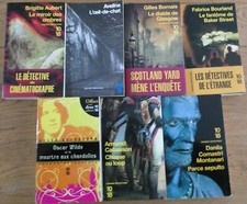 Grands Détectives10/18 Lot de 7 livres divers policiers