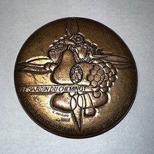 MEDAILLE EN BRONZE MONNAIE DE