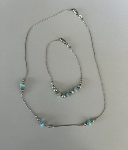 Parure collier bracelet en - collier,