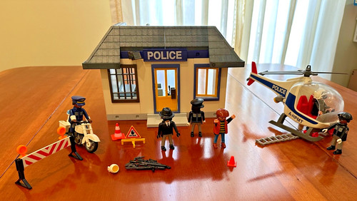 Vintage playmobil police - vintage,