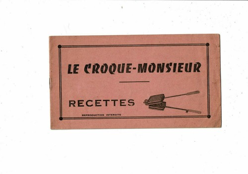 Recettes croque monsieur - croque,