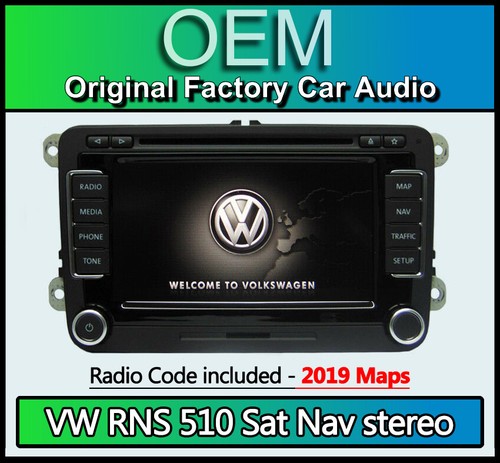 Eos rns 510 - vw, stéréo