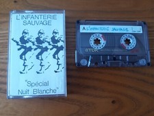 Cassette Audio Skinheads L'INFANTERIE SAUVAGE Special Nuit Blanche SPE 03 1989