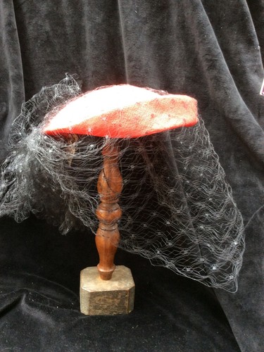Ancien chapeau bibi voilette - ancien,