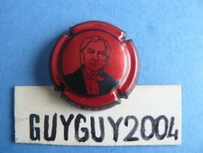 capsule de champagne ARNOULT FRANCOIS PORTRAIT FOND ROUGE  N°  6 C