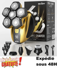 Rasoir 6D Tondeuse Multifonction Homme – Grooming Kit Pro 5 en 1 Rechargeable