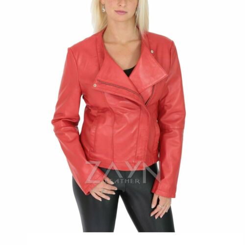 Blouson motard rouge - blouson, de