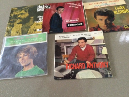 Lot disques 45t divers - lot, 5