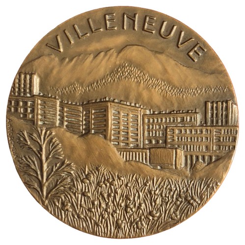 Médaille villeneuve - médaille,