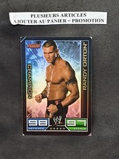 (M2) randy orton Champion Raw Carte Topps Slam Attax 2008 Catch