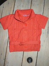 Gilet manches courtes rouge