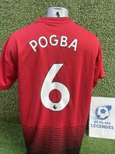 Maillot Pogba Manchester United 2018-2019 Home Jersey Football