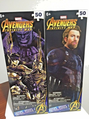 Set tower puzzle avengers - puzzle,