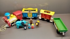  Jouet Ancien Le Train Cirque Fisher Price Vintage Réf: 991. Little People 