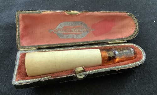 Ancien fume cigarette ambre - fume,