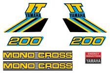 YAMAHA IT 200 1984 Decal