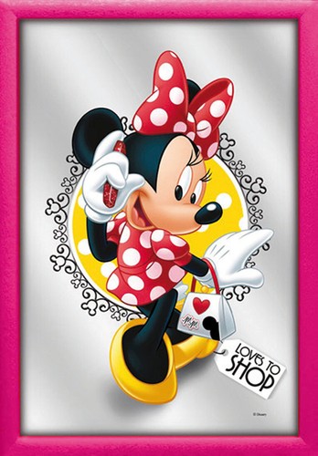 Miroir mickey mouse minnie - mouse,