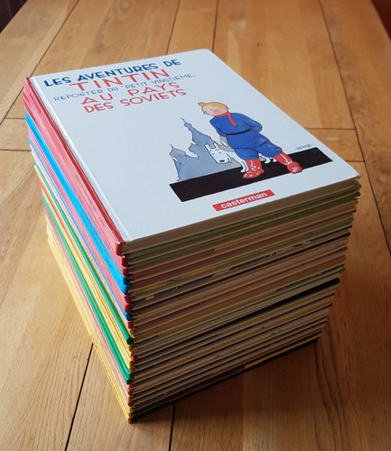 Tintin intégrale 25 albums - tintin,