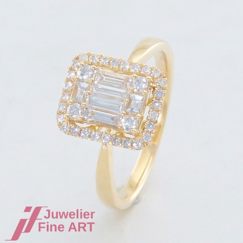 Bague avec baguette et - avec,
