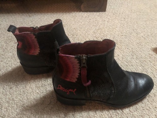 Bottes noires desigual avec - desigual,