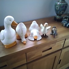 oies ceramique et terre cuite