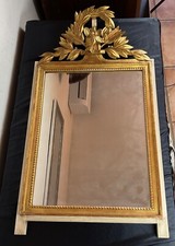 Miroir style Louis XVI Bois Sculpter Doré XVIII-XIX eme