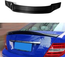 Spoiler becquet arrière en carbone Benz W204 C-Class Sedan C350 C63 AMG 08-14 R