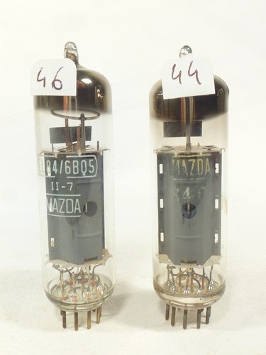 One pair el84 6bq5 philips - one,