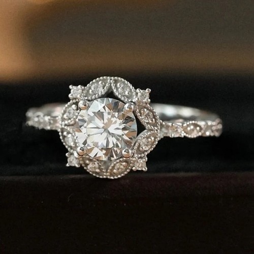 Bague art déco coupe - , ronde