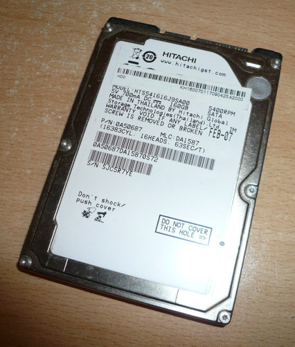 Disque dur hitachi - dur, 2,5"