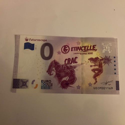 Billet touristique euro - 0,