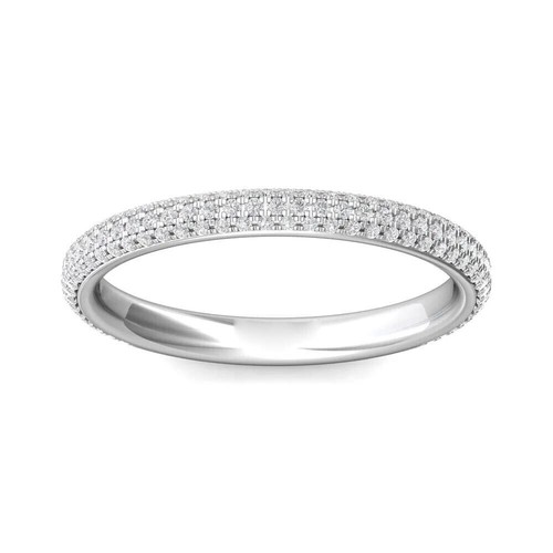 Bande diamond eternity round - diamond,