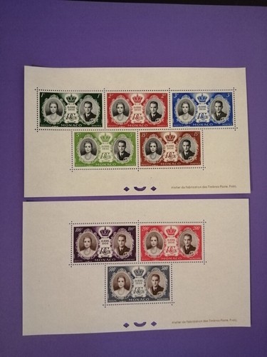 Monaco blocs feuillets - n°, 5