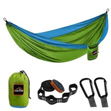 Camping Hammock hamac Parachute Double ou Simple avec Deux Sangles d'arbre ha...