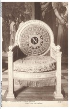 AWUP16-1102-92 - Chateau de LA MALMAISON - Fauteuil du trône