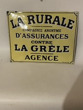 ANCIENNE PLAQUE ÉMAILLÉE