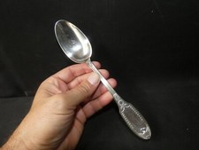 Cuillère en argent massif signée Puiforcat couvert argent ménagère  O61