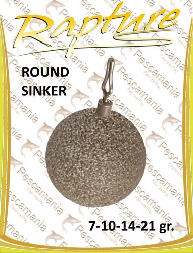 Plomb round sinker rapture - plomb,