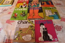  lot  8 revues CHARLIE humour