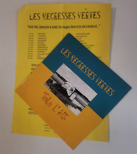 45 RPM 7'' VINYL LES NEGRESSES VERTES VOILA L'ETE  (+PRESS INFOS)