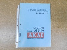 Akai AT-2450 AM-2450 AM/FM