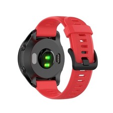 Bracelet en silicone rouge